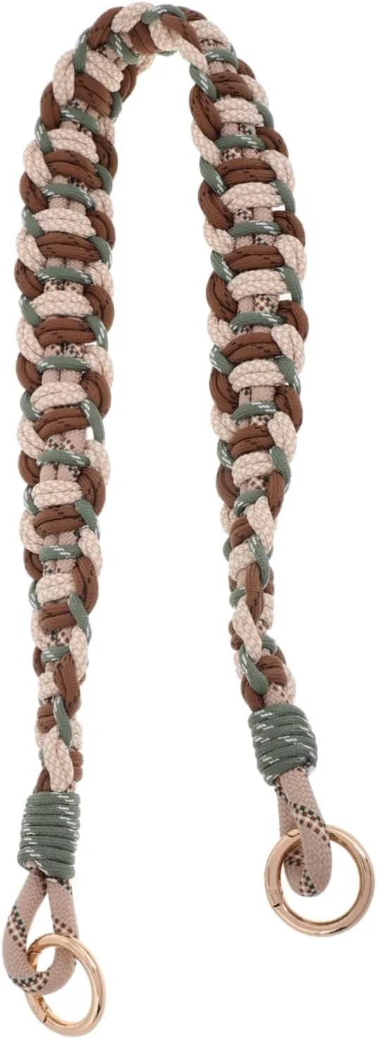 VALICLUD Shoulder Bag Straps Replacement Handmade Woven Purse Strap Charm Stylish Underarm Bag Transformation