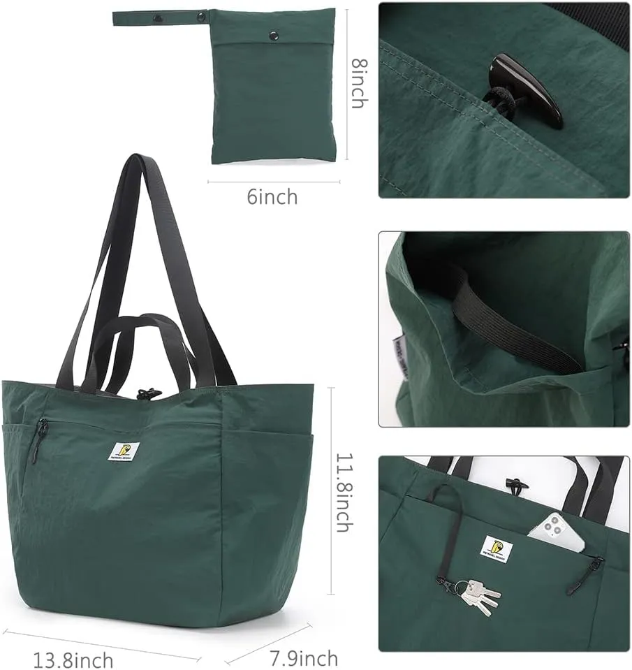 VanFn Foldable Travel Totes Duffel Bag - Gym & Weekend Bag, Luggage Duffle - P.Travel Series