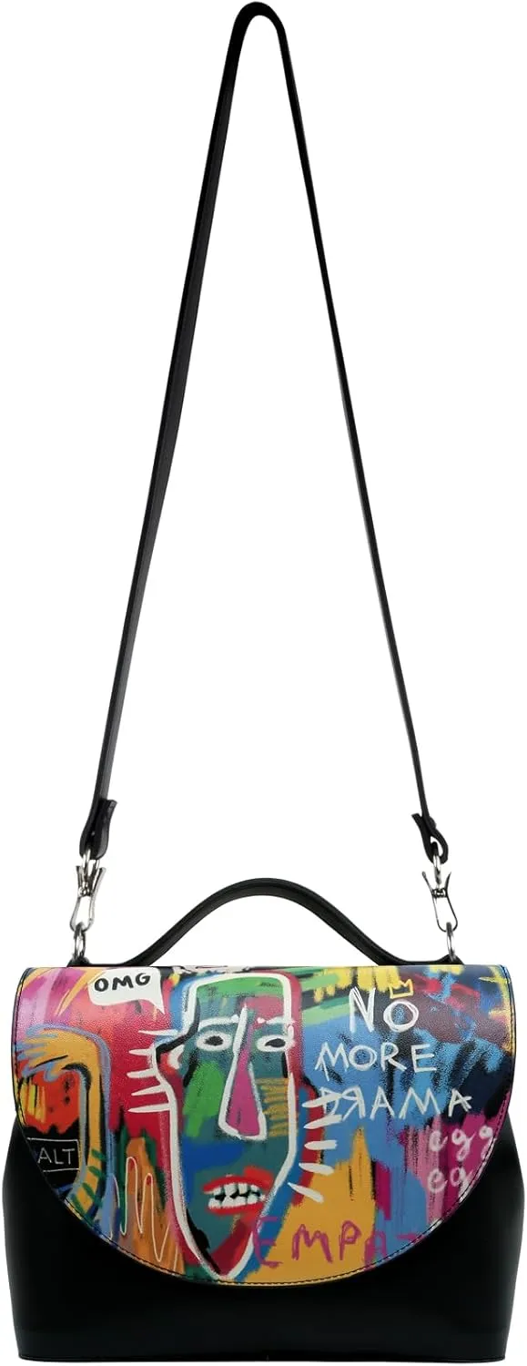 Vegan Leather Handbags for Women - Unique Design and Handmade Top-Handle Handbags