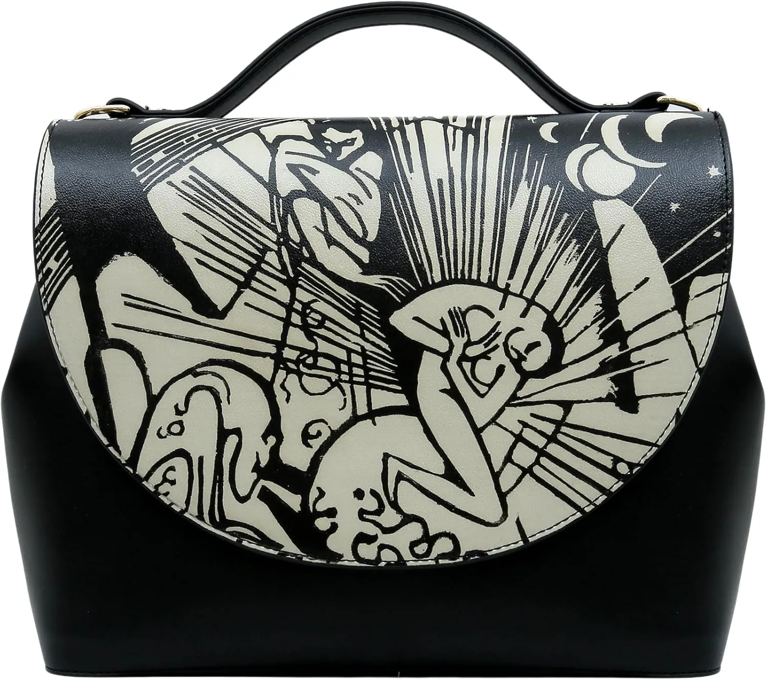 Vegan Leather Handbags for Women - Unique Design and Handmade Top-Handle Handbags