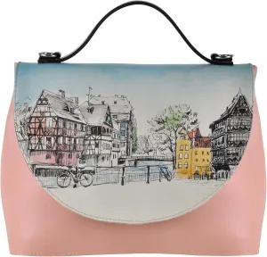 Vegan Leather Handbags for Women - Unique Design and Handmade Top-Handle Handbags