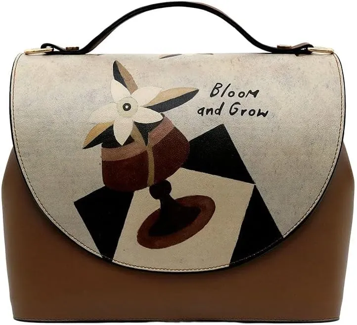 Vegan Leather Handbags for Women - Unique Design and Handmade Top-Handle Handbags