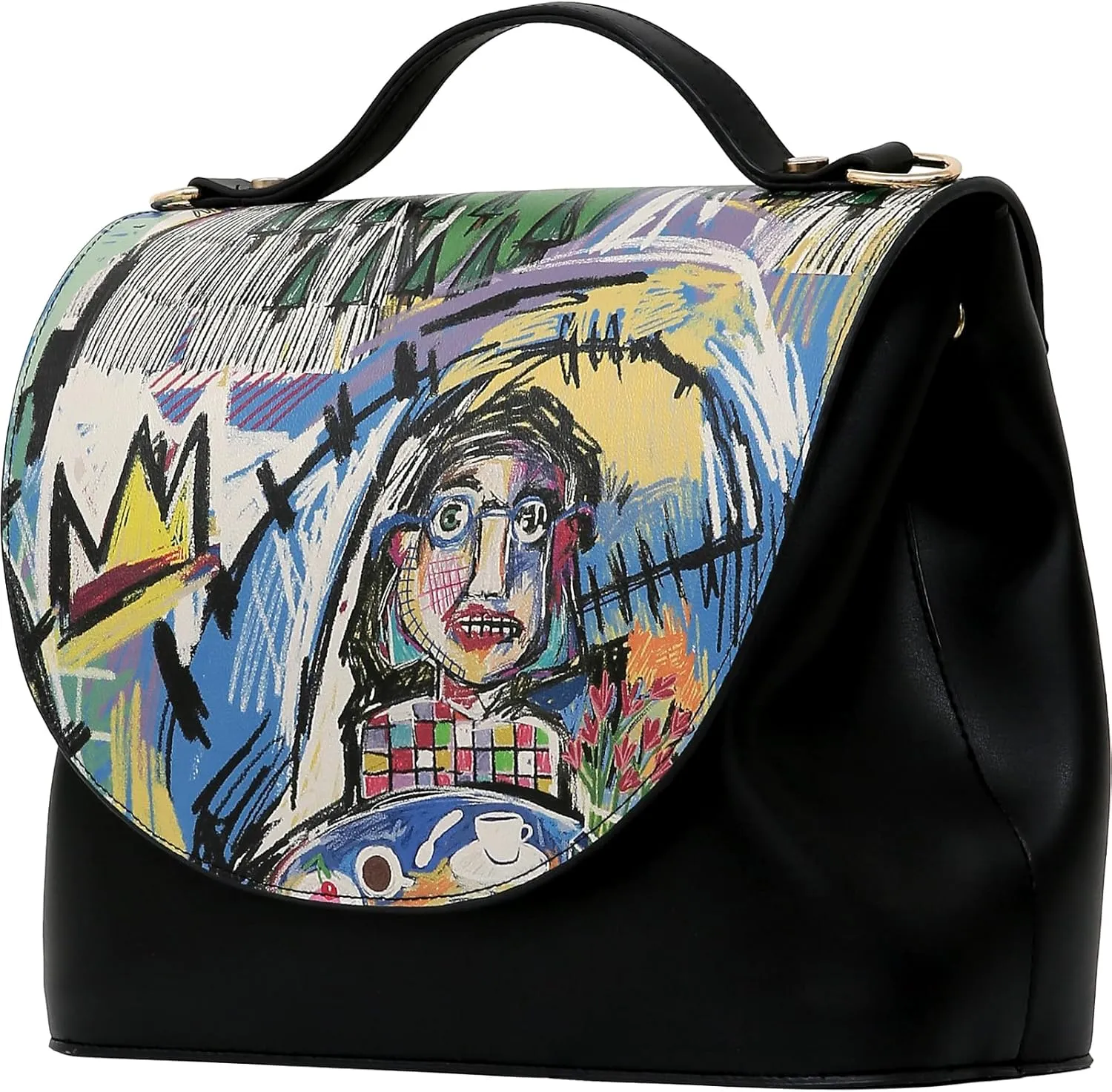 Vegan Leather Handbags for Women - Unique Design and Handmade Top-Handle Handbags