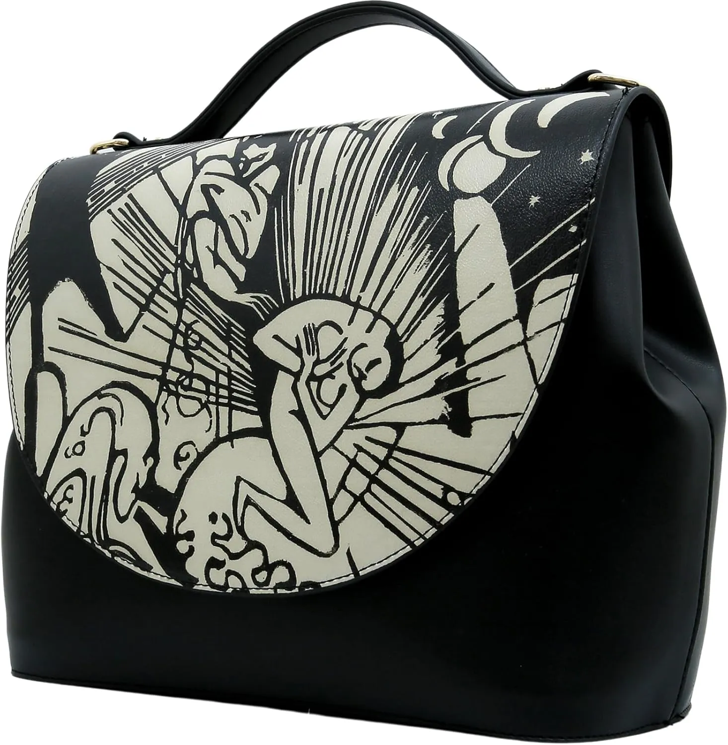 Vegan Leather Handbags for Women - Unique Design and Handmade Top-Handle Handbags