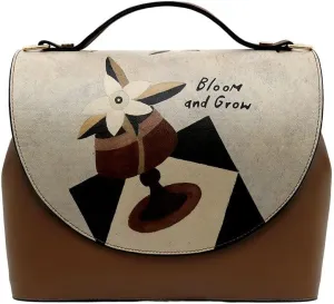 Vegan Leather Handbags for Women - Unique Design and Handmade Top-Handle Handbags