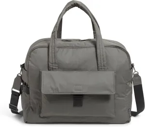 Vera Bradley Women's Cotton Utility Travel Bag, Galaxy Gray - Recycled Cotton, One Size