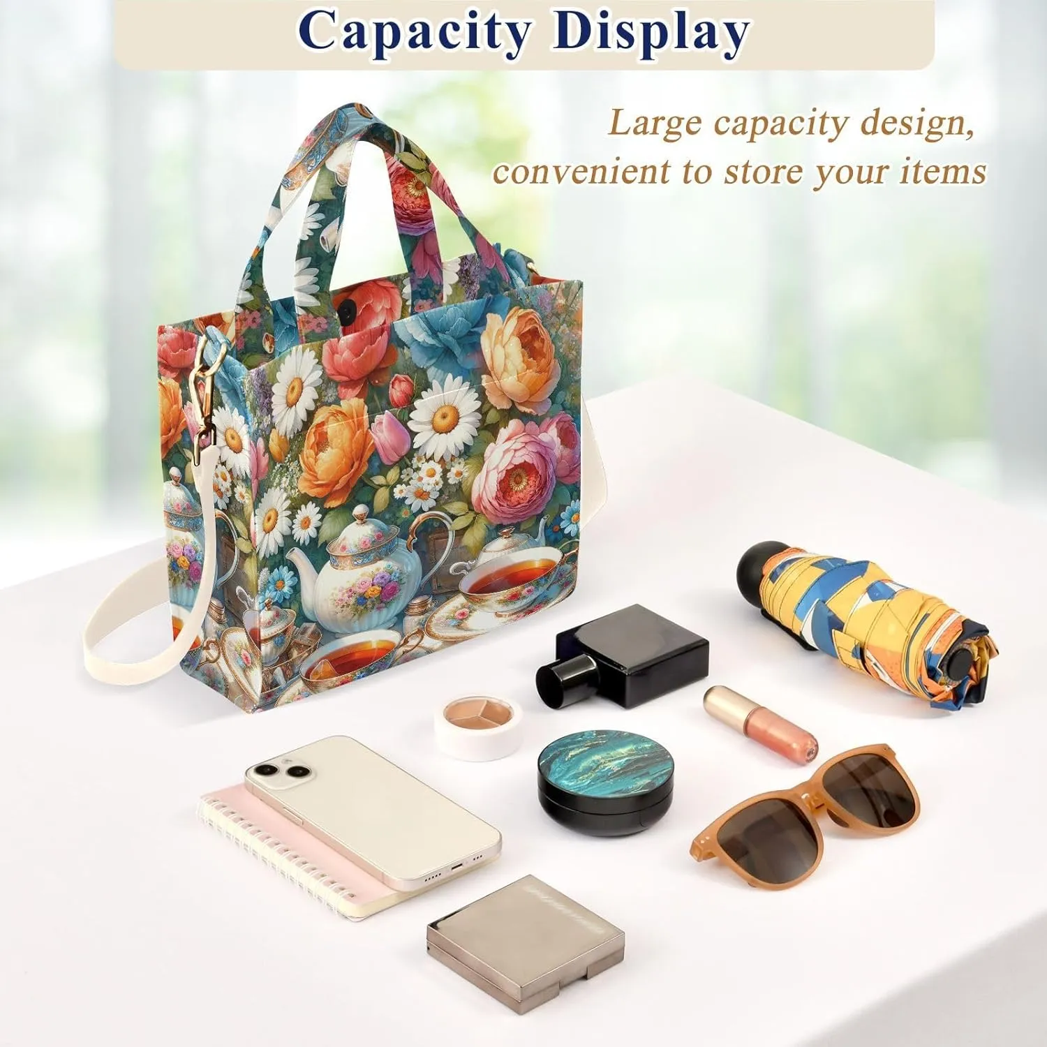 VIGTRO Corduroy Tote Bag for Women Crossbody Bags Shoulder Handbag, Messenger Bag Purse with Adjustable Strap Size S/M