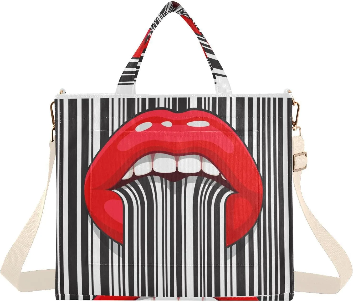 VIGTRO Corduroy Tote Bag for Women Crossbody Bags Shoulder Handbag, Messenger Bag Purse with Adjustable Strap Size S/M