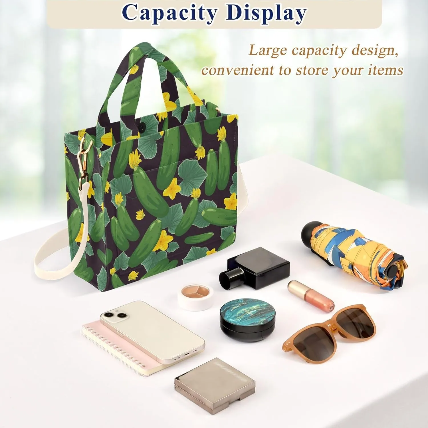 VIGTRO Corduroy Tote Bag for Women Crossbody Bags Shoulder Handbag, Messenger Bag Purse with Adjustable Strap Size S/M