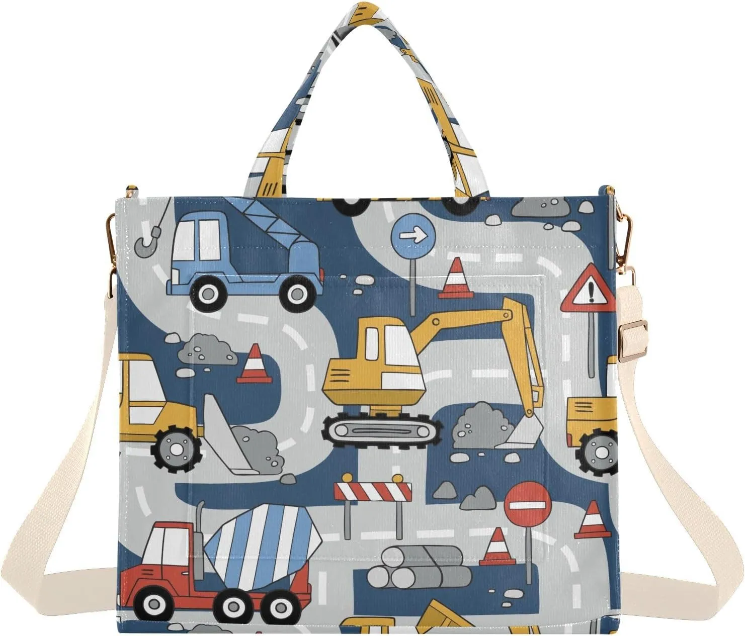 VIGTRO Corduroy Tote Bag for Women Crossbody Bags Shoulder Handbag, Messenger Bag Purse with Adjustable Strap Size S/M