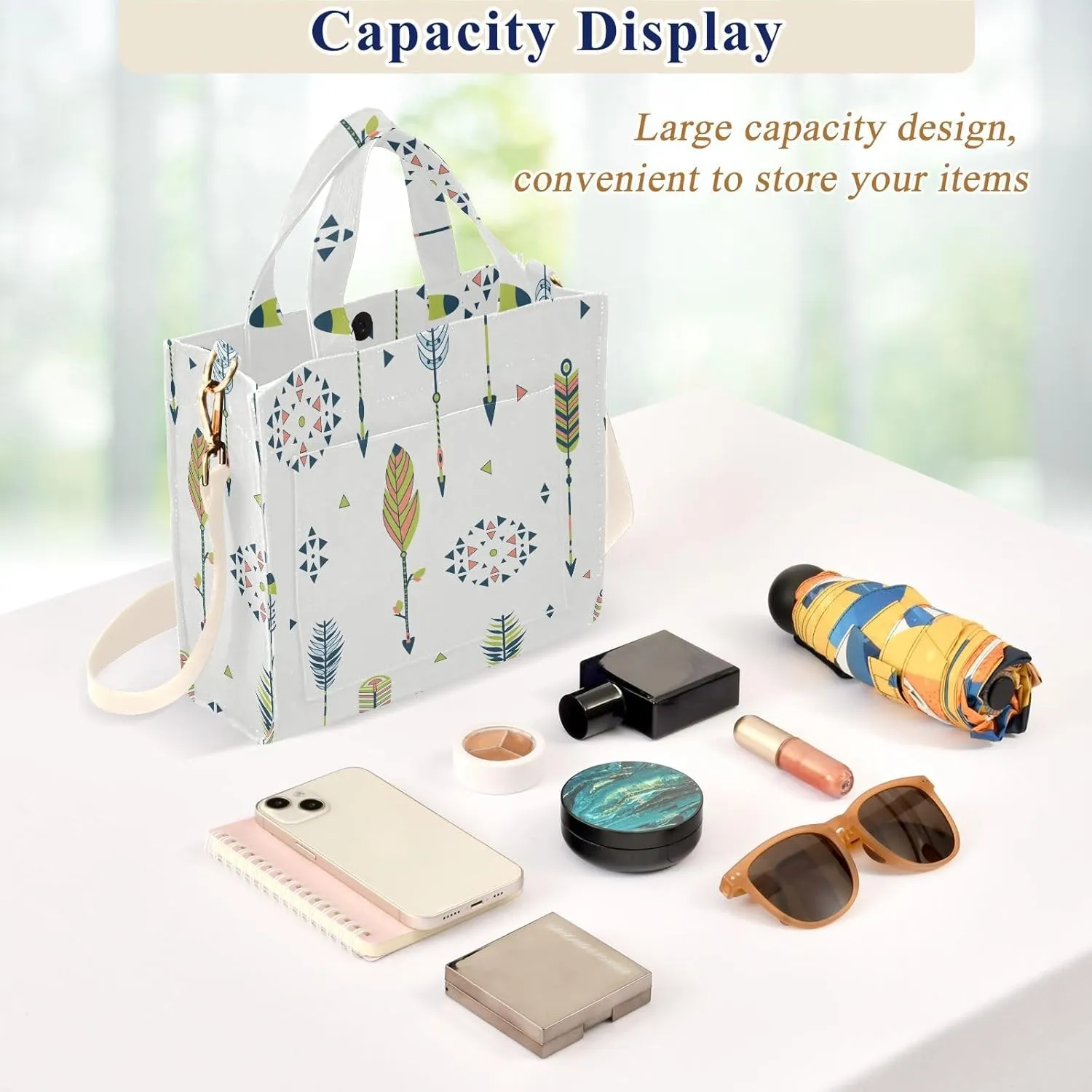 VIGTRO Corduroy Tote Bag for Women Crossbody Bags Shoulder Handbag, Messenger Bag Purse with Adjustable Strap Size S/M