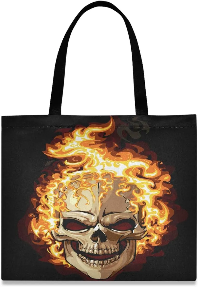visesunny Stylish Women Canvas Shoulder Tote Bags Casual Bag Ladies Shopping Handbag for GYM Hiking Picnic Travel Beach