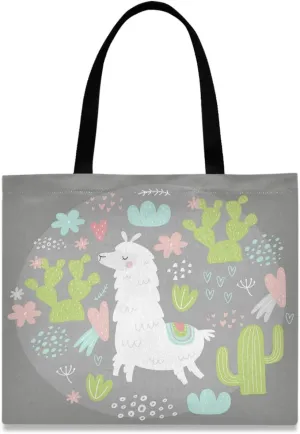 visesunny Stylish Women Canvas Shoulder Tote Bags Casual Bag Ladies Shopping Handbag for GYM Hiking Picnic Travel Beach