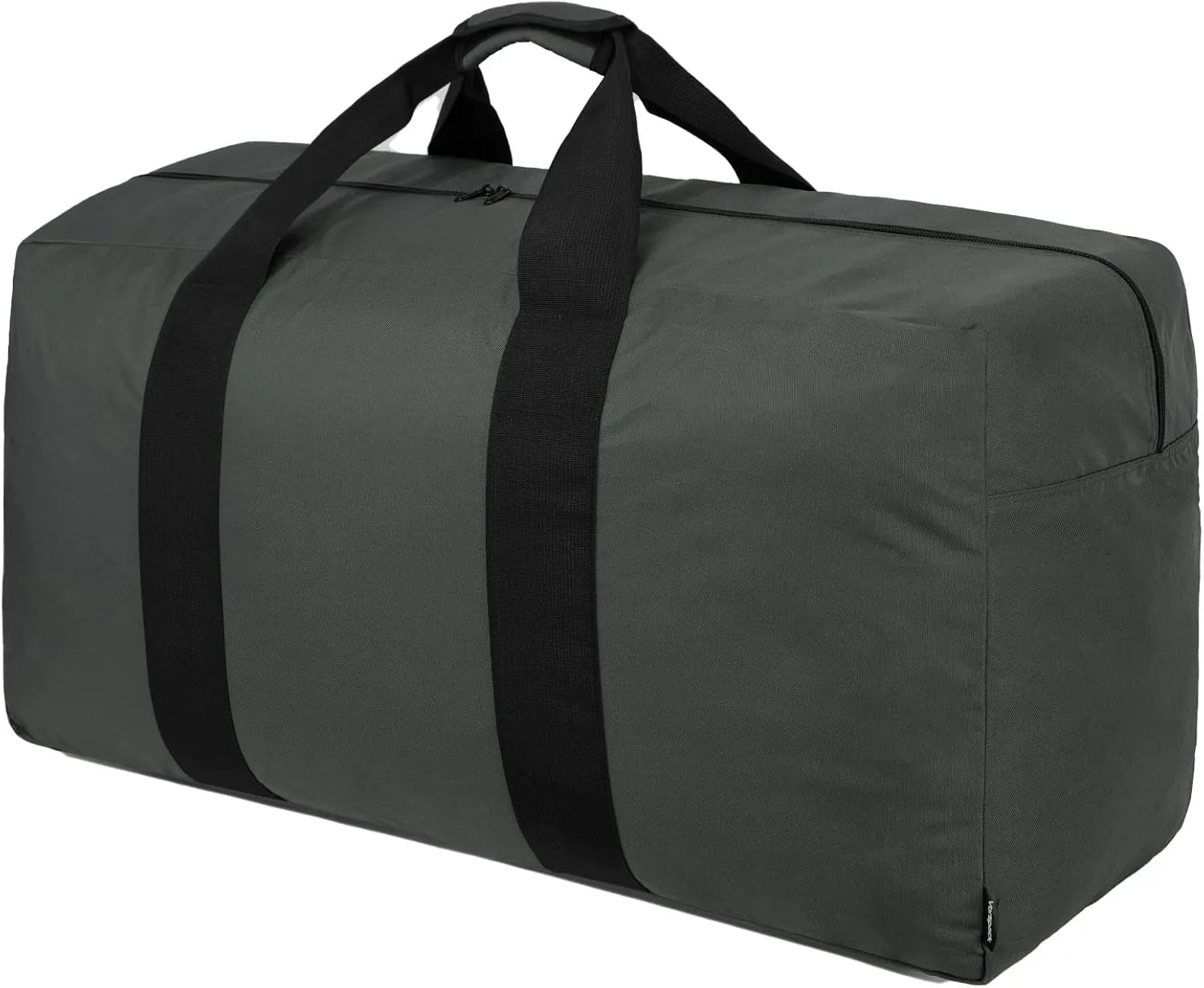 Vorspack Extra Large Duffle Bag for Travel - 100L Duffel Bag for Men Gear Bag for Storage Foldable Weekender Bag for Overnight Camping - Grey