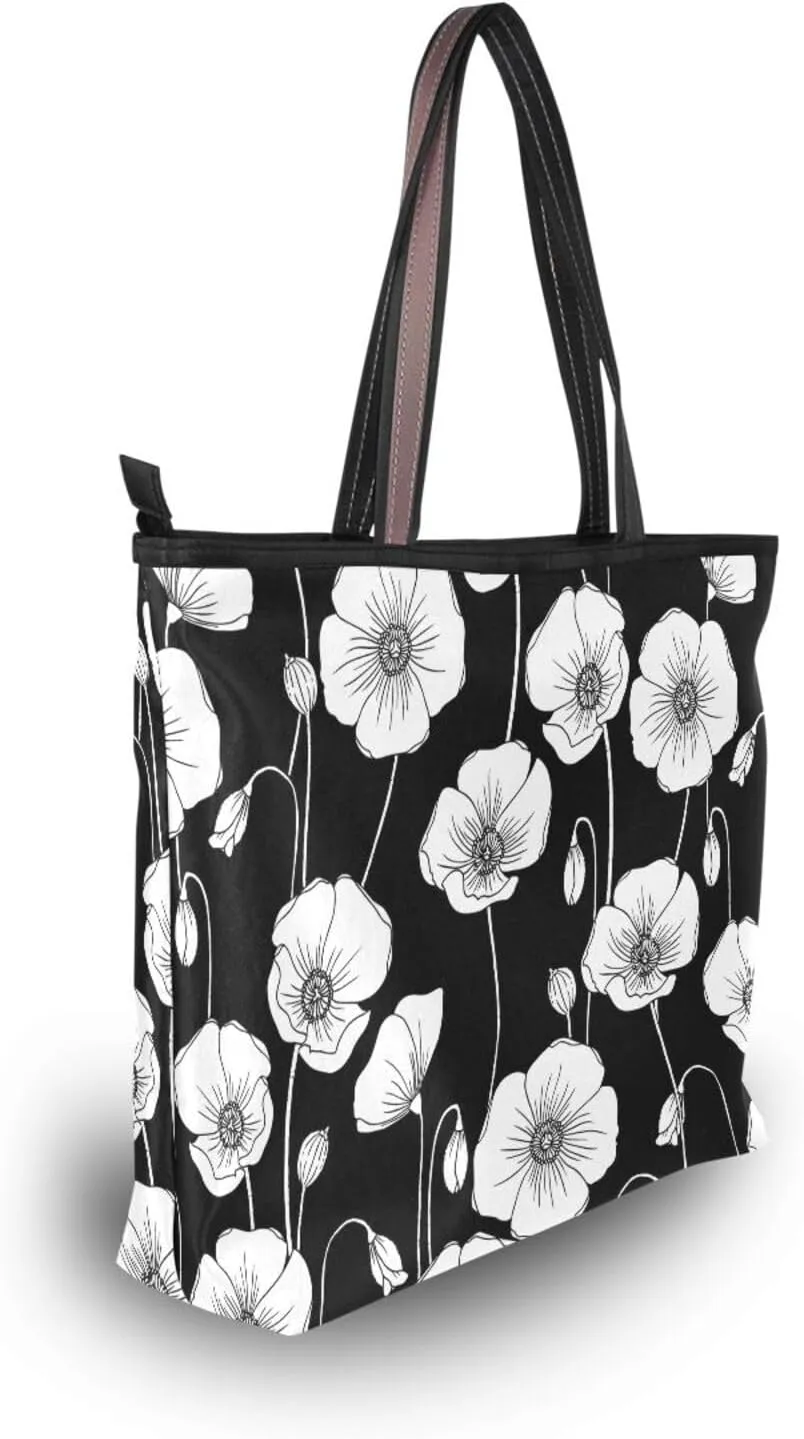 WIHVE Women's Handbag Tote Bag Top Handle Shoulder Bag for Ladies
