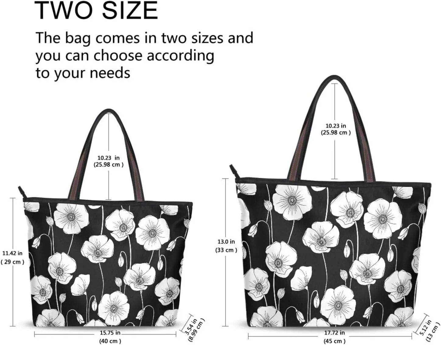 WIHVE Women's Handbag Tote Bag Top Handle Shoulder Bag for Ladies