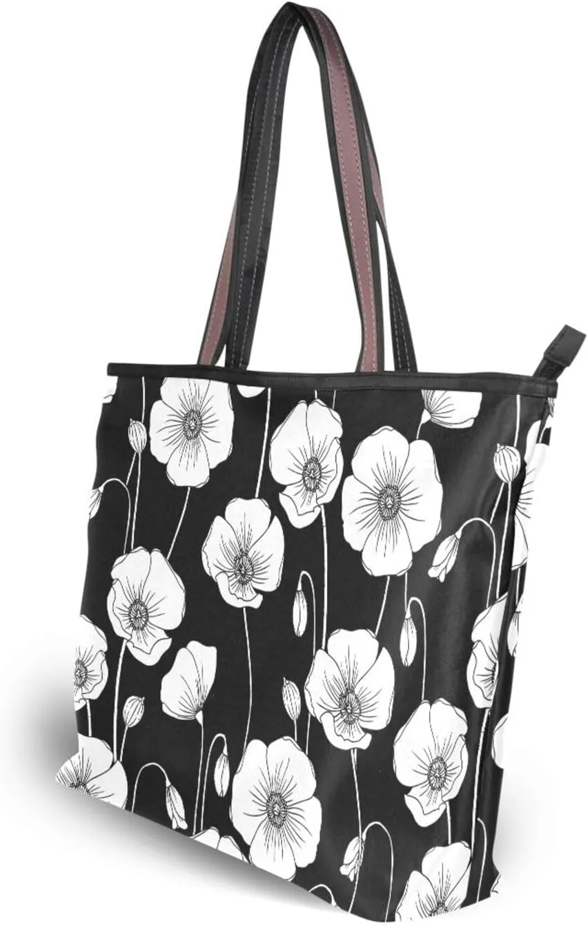 WIHVE Women's Handbag Tote Bag Top Handle Shoulder Bag for Ladies