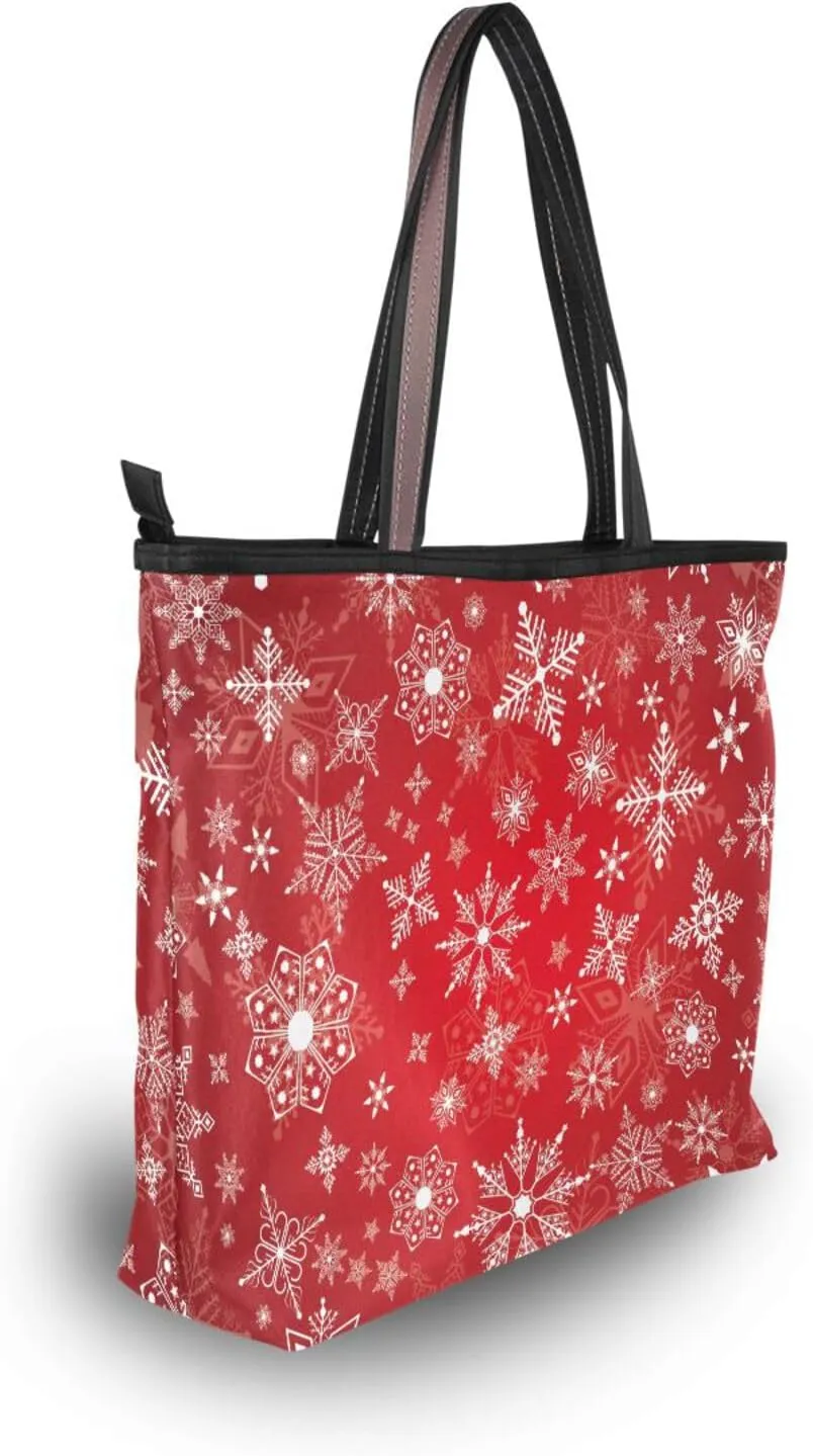 WIHVE Women's Handbag Tote Bag WTop Handle Shoulder Bag for Ladies (Large)