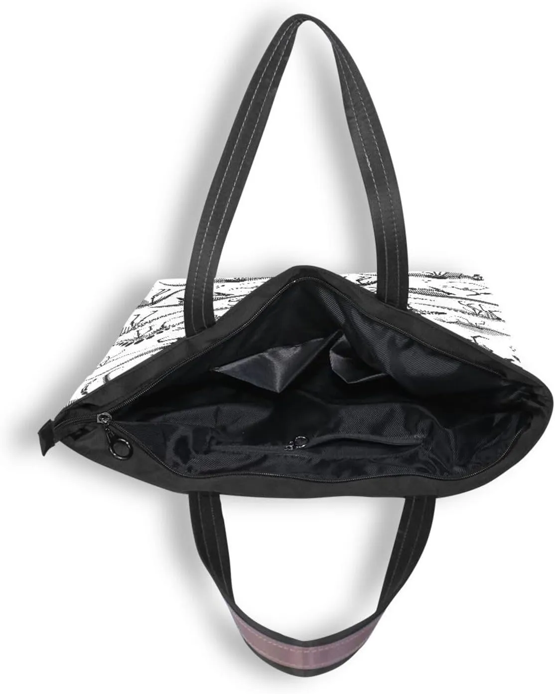 WIHVE Women's Handbag Tote Bag WTop Handle Shoulder Bag for Ladies (Large)
