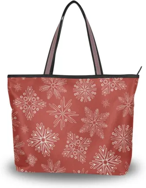 WIHVE Women's Handbag Tote Bag WTop Handle Shoulder Bag for Ladies (Large)