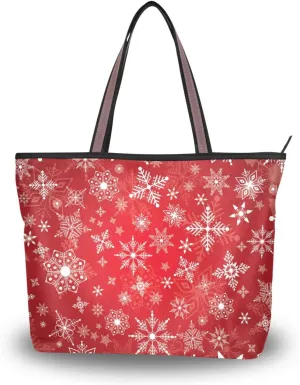 WIHVE Women's Handbag Tote Bag WTop Handle Shoulder Bag for Ladies (Large)