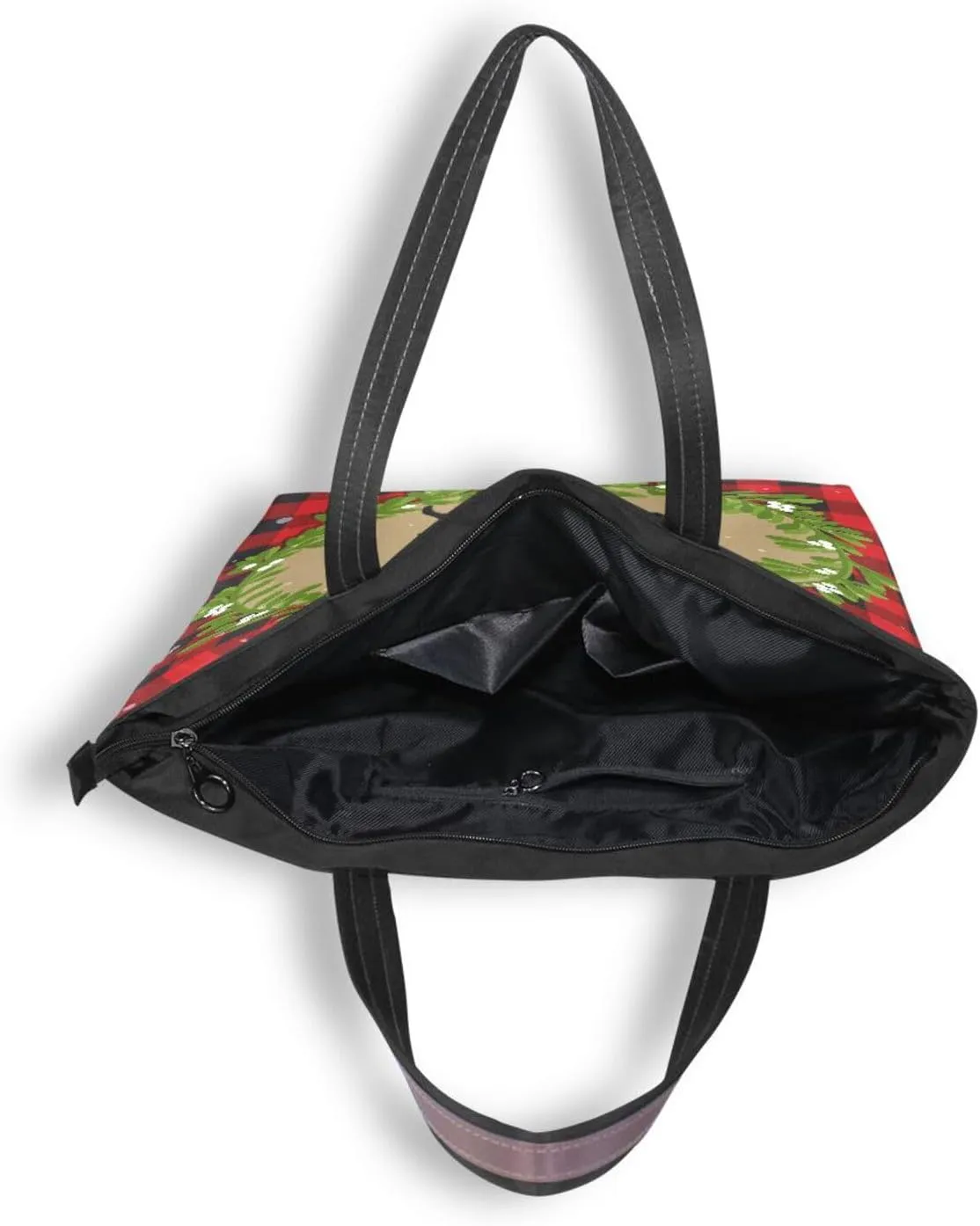 WIHVE Women's Handbag Tote Bag WTop Handle Shoulder Bag for Ladies (Large)