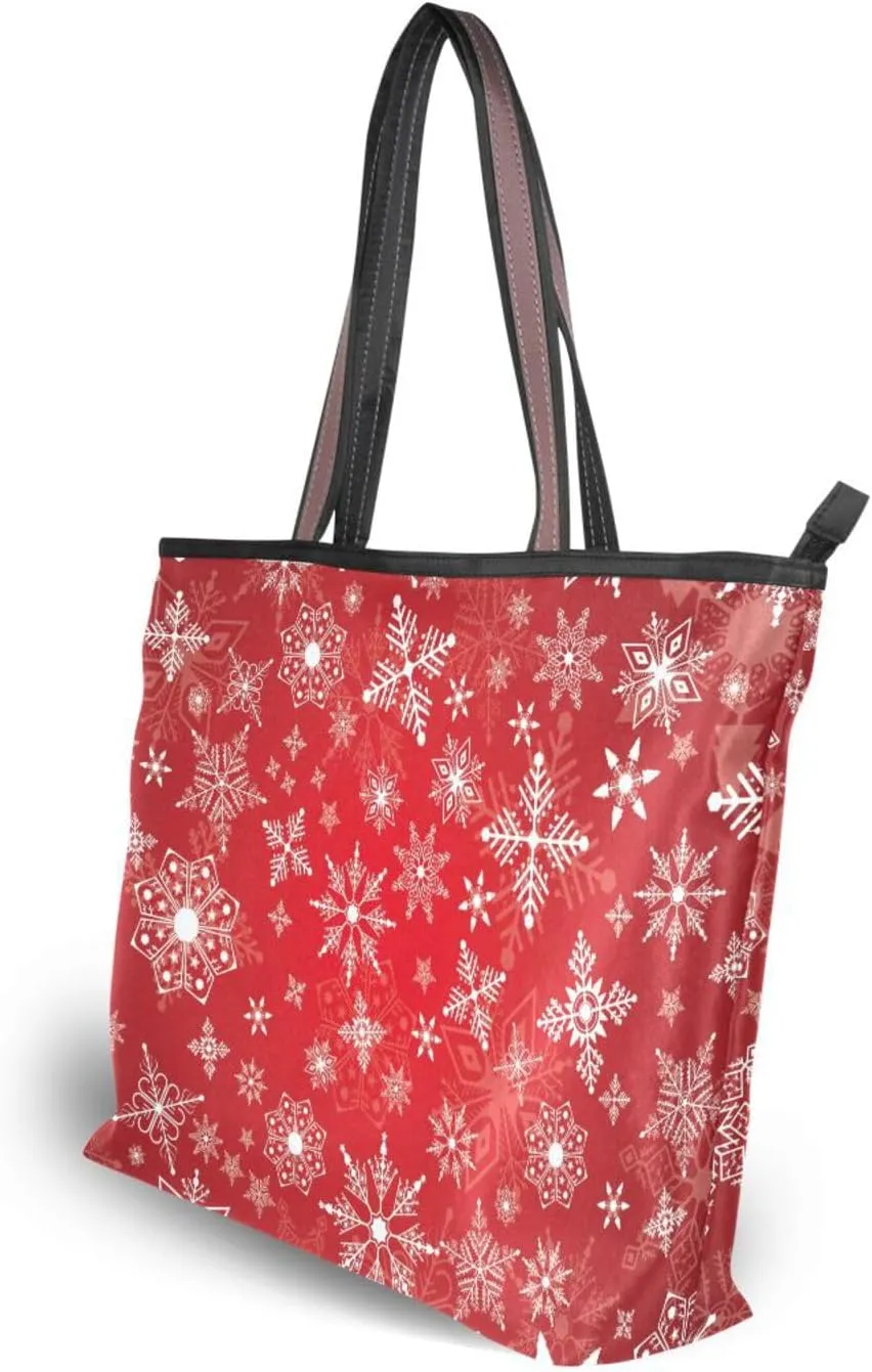 WIHVE Women's Handbag Tote Bag WTop Handle Shoulder Bag for Ladies (Large)