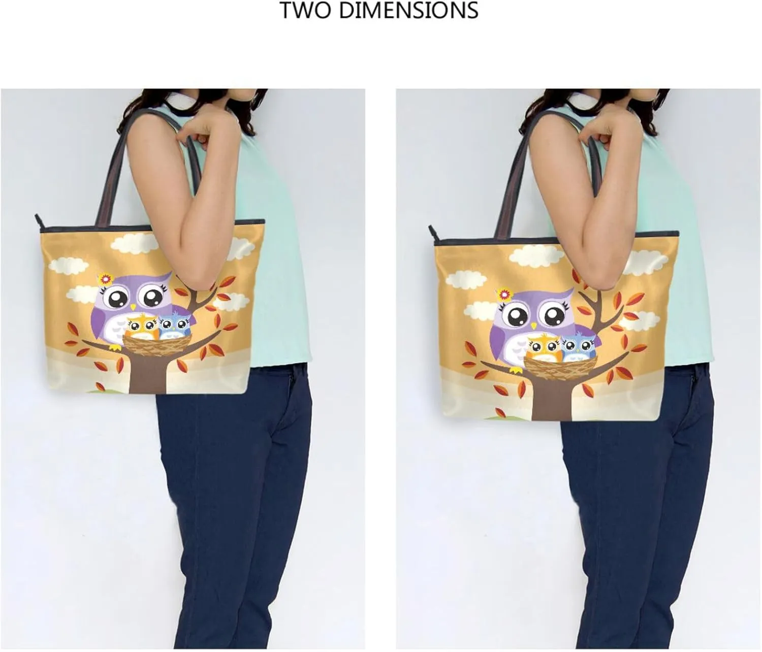 WIHVE Women's Tote Shoulder Bag Top Handle Big Capacity Handbag