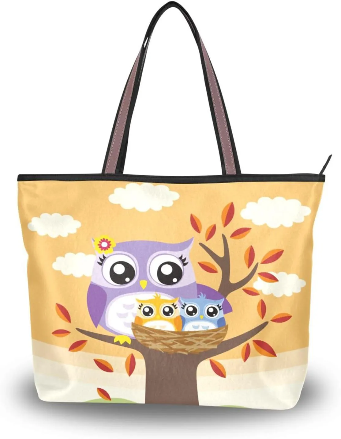 WIHVE Women's Tote Shoulder Bag Top Handle Big Capacity Handbag