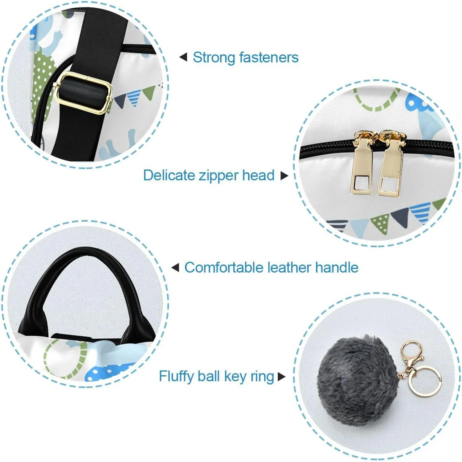 Women Backpack Daypack Casual Shoulder Bag Vintage Anti-theft Travel Backpack Pattern 2
