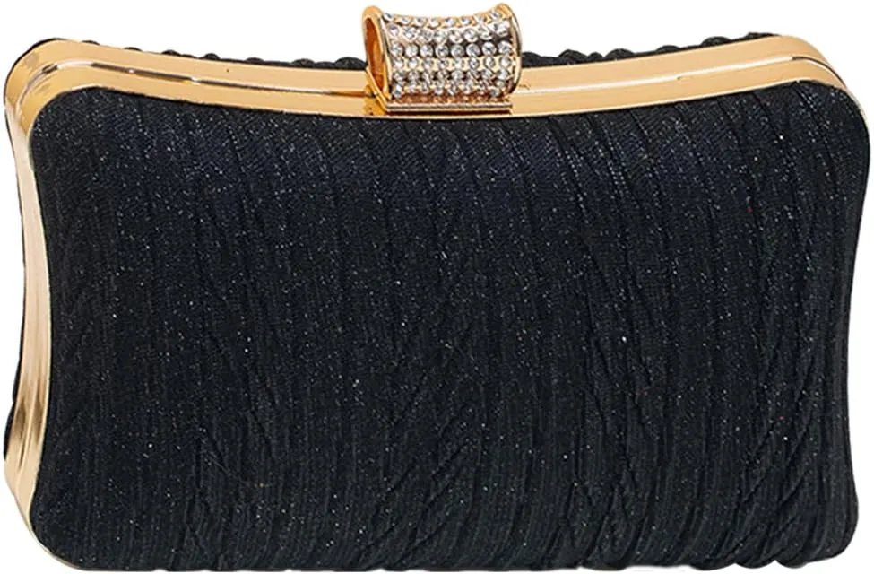 Women Glitter Clutch Bag Sequin Evening Bag Bridal Wedding Purse Women Charming Handbag