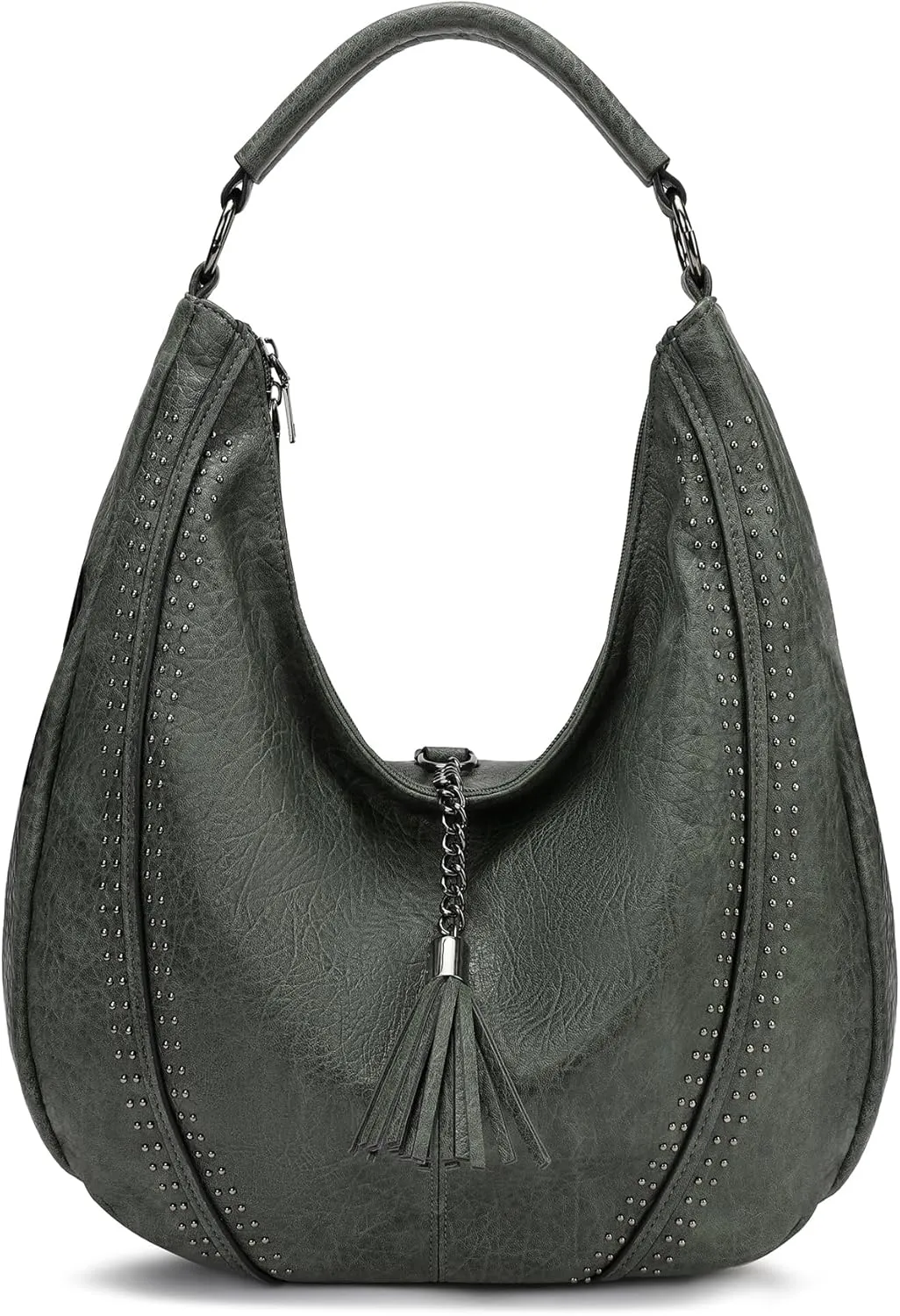 Women Hobo Bags Oversized Leather Handbags PU Crossbody Shoulder Totes Winter Stylish Purses