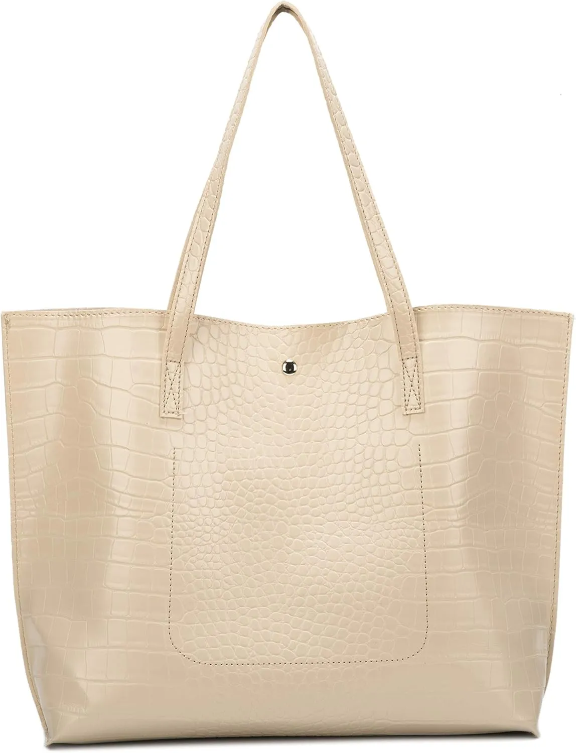 Women Tote Bags Top Handle Satchel Handbags PU Faux Leather Tote Bag with Tassel Shoulder Purse