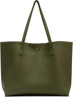 Women Tote Bags Top Handle Satchel Handbags PU Faux Leather Tote Bag with Tassel Shoulder Purse