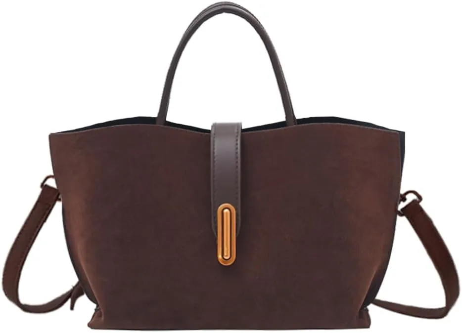 Women Trendy Tote Bags Vegan Leather Shoulder Vintage Hobo Purses Casual Crossbody Handbags