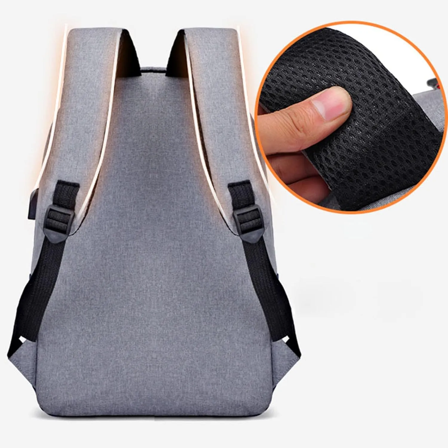 Women's Backpack Fashionable Small Schoolbag Comfortable Fashion Travel Backpacks Zipper Animal Print Rucksack(Grey)