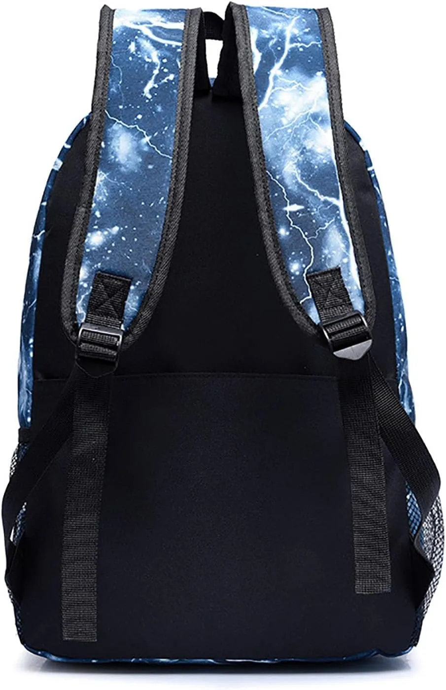 Women's Backpack Fashionable Small Schoolbag Lightweight Travel School Shoulder Bags Clear Backpacks for Adults(Blue)