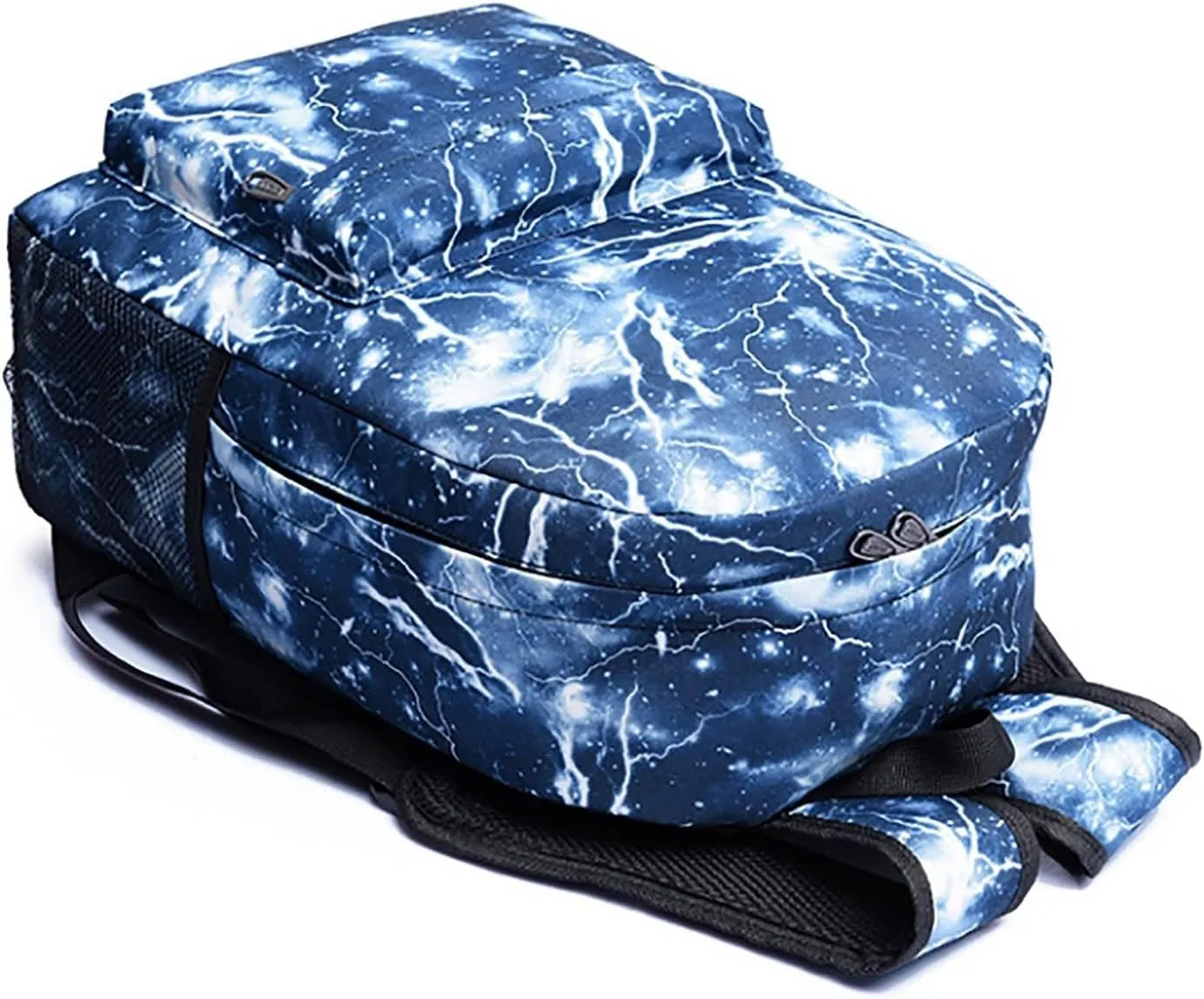 Women's Backpack Fashionable Small Schoolbag Lightweight Travel School Shoulder Bags Clear Backpacks for Adults(Blue)