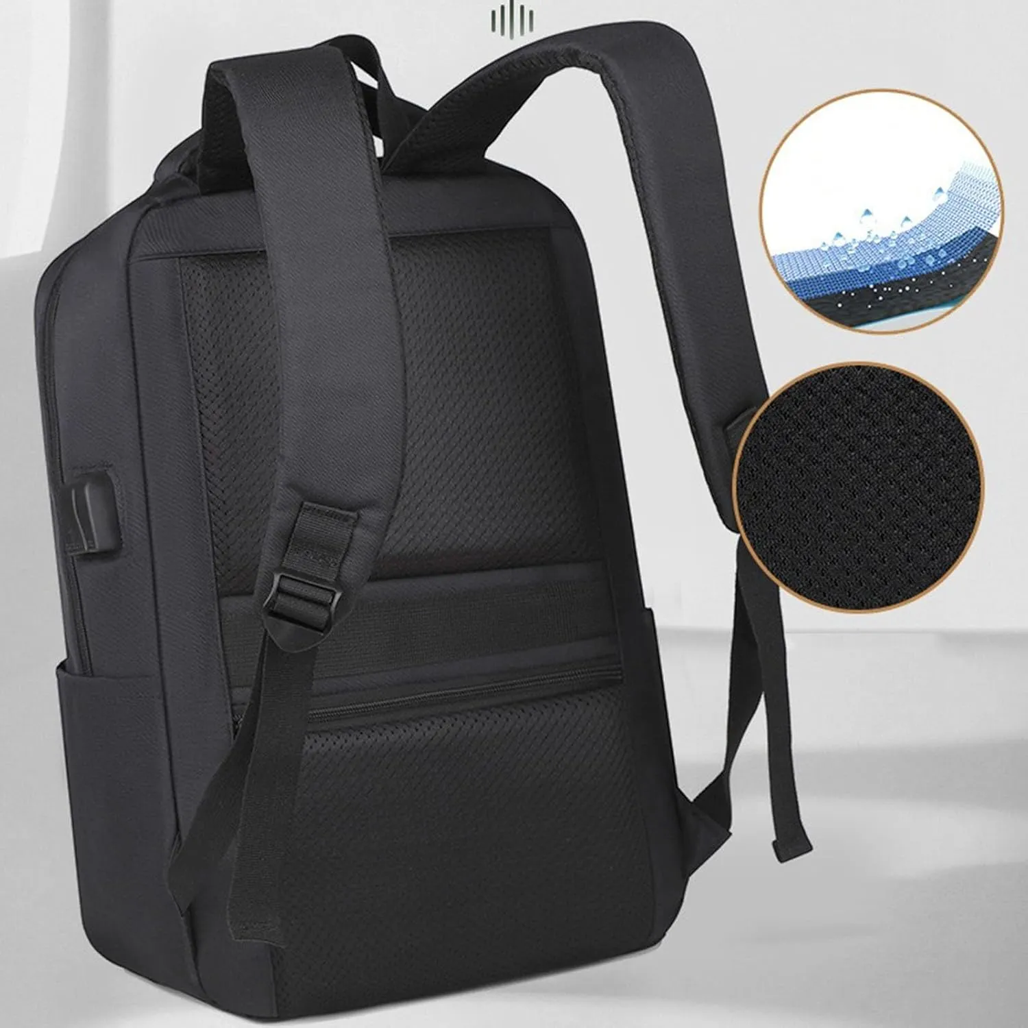 Women's Backpack Fashionable Small Schoolbag Lightweight Travel School Shoulder Bags Quilted Backpack for Women(Black)