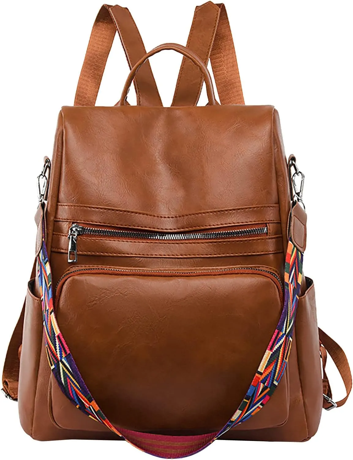 Women's Casual Fashion Backpack Practical Zipper Casual Purpose Tote Backpacks Outdoor Travel Backpack for Girls