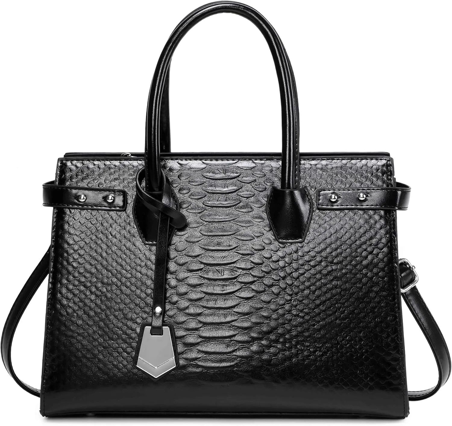 Women’s Crossbody Purses & Handbags, Designer Top Handle Satchel Bag for Work, Stylish Satchel Purse for Women
