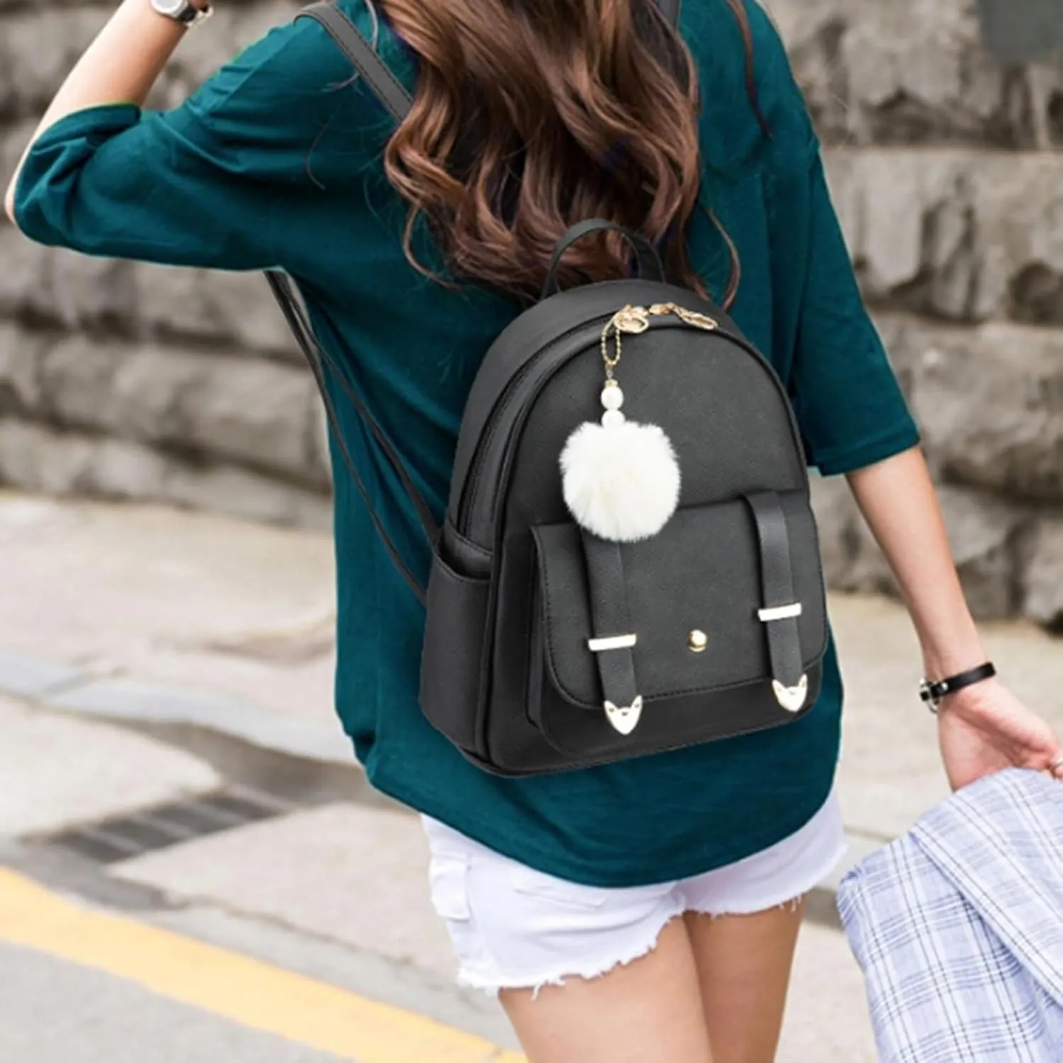 Women's Fashion Casual Shoulder Bag Lightweight Small Casual Daily Travel Backpacks Designer Ladies Shoulder Bag