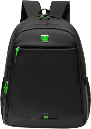 Women's Fashion Cloth Outdoor Travel Bag Letter Purse Mobile Phone Messenger Bags Antitheft Backpack for Women(Green)