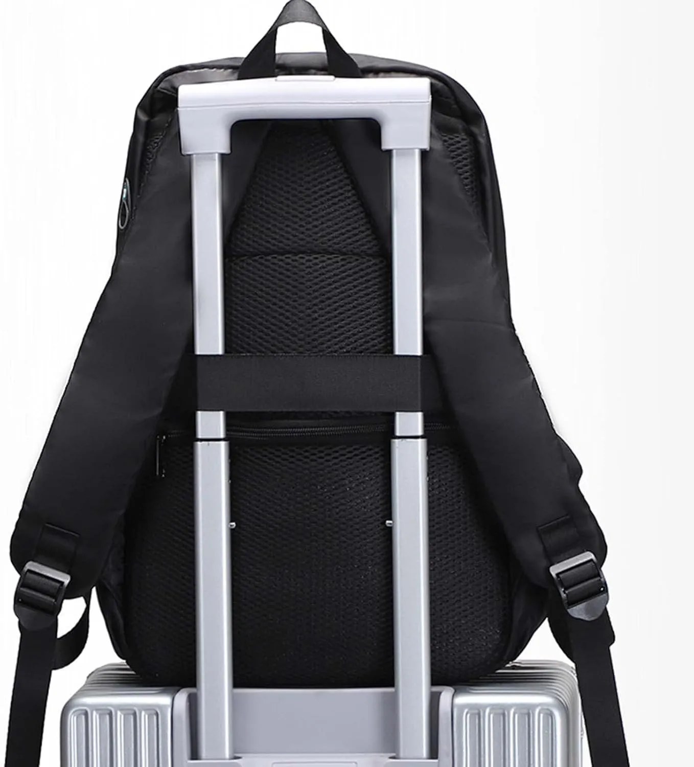 Women's Fashion Cloth Outdoor Travel Bag Lightweight Student School Bags Mini Vegan Leather Backpack for Woman(Grey)