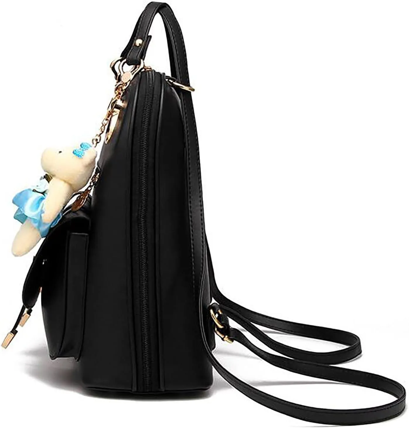 Women's Fashion Office Bags Practical Zipper Casual Purpose Tote Backpacks Fashion Soft Leather Outdoor Backpack