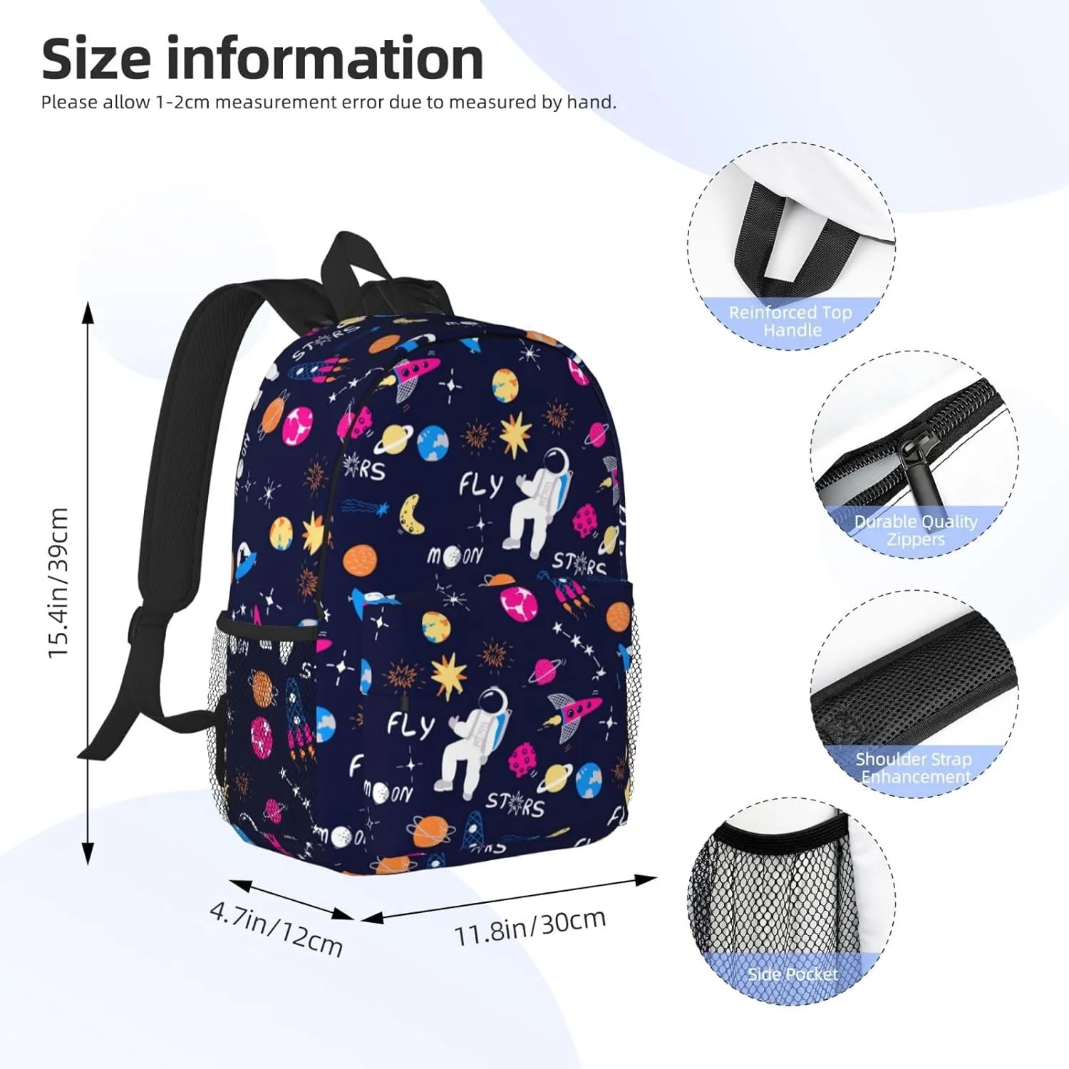 Women's fashionable travel backpacks, computer bags (Universe)