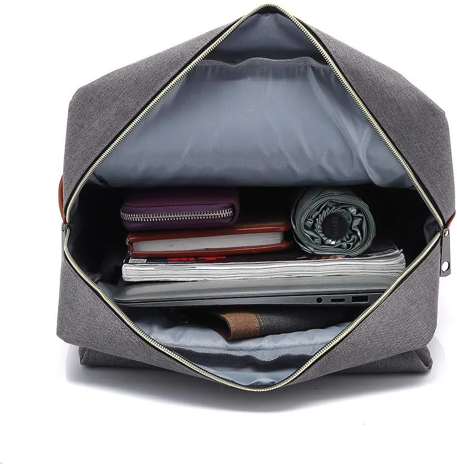 Women's Function Casual Backpack Lightweight Casual Comfortable Shoulder Lunch Bags Multipurpose Design Backpack