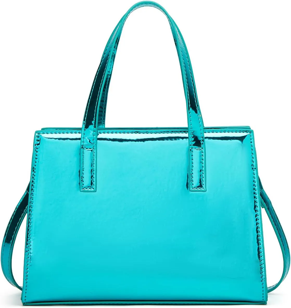 Women's Hobo Bag PU Leather Shoulder Crossbody Bag Patent Glossy Totes Large Handbag Purse Satchels