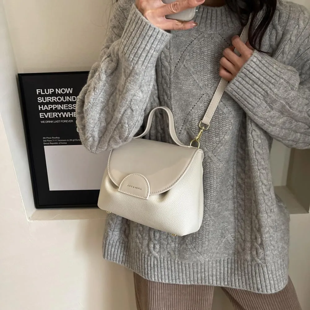 Womens Leather Crossbody Bag Designer Handbags Purses Fashion Luxury Classic Top Handle Satchel Square Bags
