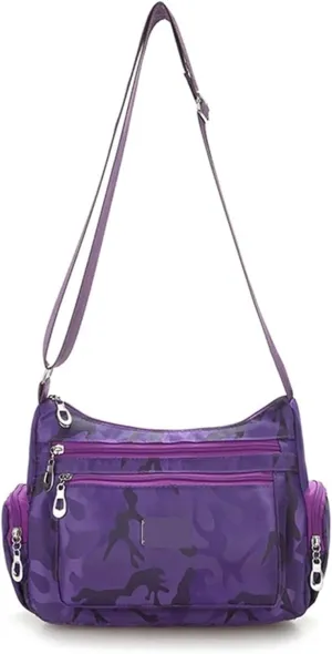 Women's Shoulder Messenger BagsNylon Crossbody Bag Handbags Large Travel